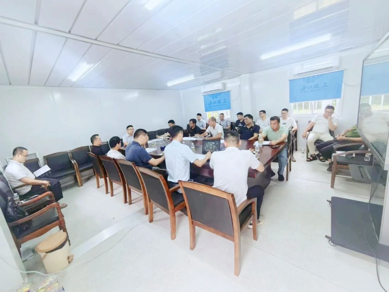 集团党委委员、副总经理冯所晓调度河口溪片区管网提质增效工程（一期）项目建设