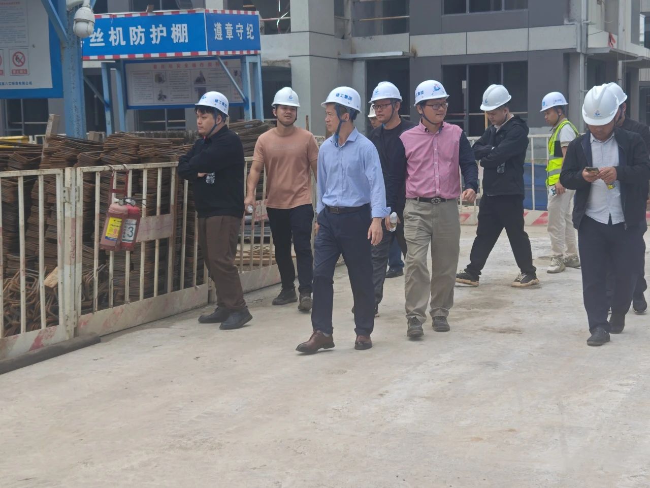 集团党委委员、副总经理莫海鸥带队到城发公司美安上城项目开展四季度安全隐患排查督查