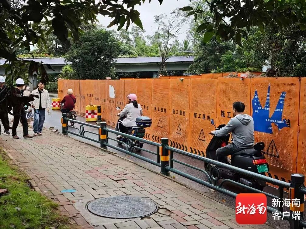 海口大同沟截污工程加速推进 预计年底前完工