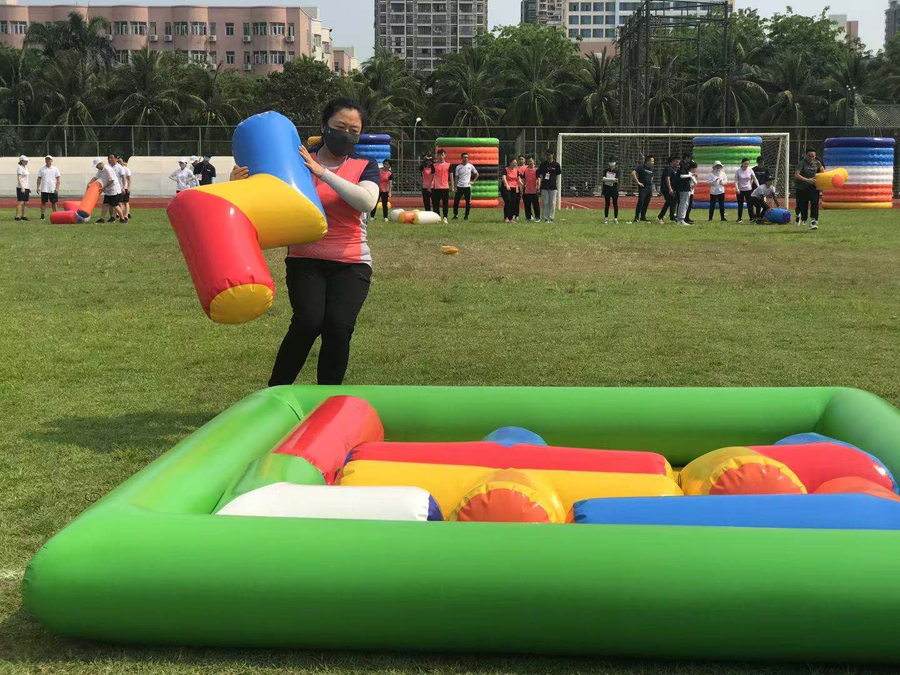 城建集团参加海口市“工会杯”职工趣味运动会(图6)